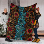 australia-aboriginal-inspired-blanket-aboriginal-dot-art-painting-river-concept