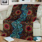 australia-aboriginal-inspired-blanket-aboriginal-dot-art-painting-river-concept