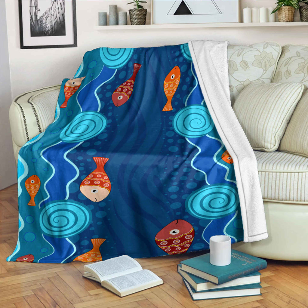 australia-aboriginal-inspired-blanket-aboriginal-dot-art-painting-with-fish
