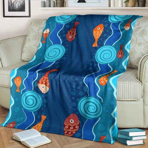 australia-aboriginal-inspired-blanket-aboriginal-dot-art-painting-with-fish