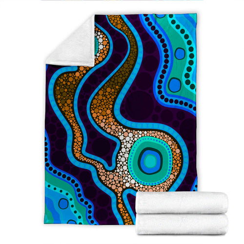 australia-aboriginal-inspired-blanket-aboriginal-dot-art-vector-background-with-river