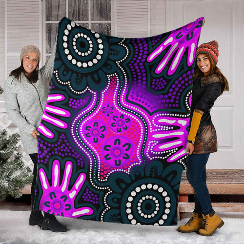 australia-aboriginal-inspired-blanket-aboriginal-dot-artwork-with-hands