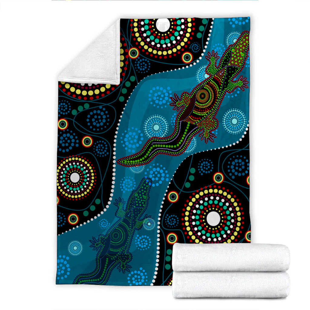 australia-aboriginal-inspired-blanket-aboriginal-dreamtime-crocodiles