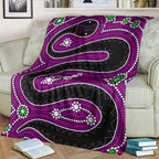 australia-aboriginal-inspired-blanket-aboriginal-dreamtime-snake