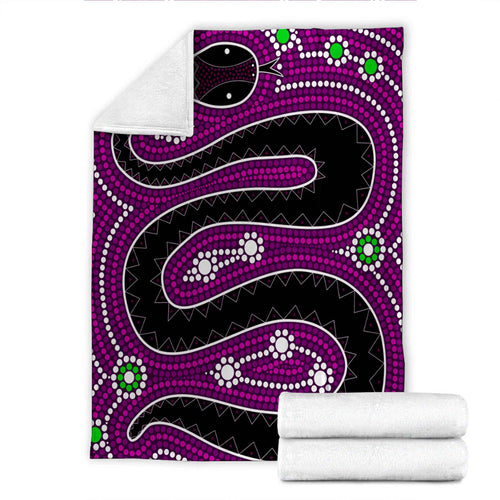 australia-aboriginal-inspired-blanket-aboriginal-dreamtime-snake