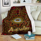 australia-aboriginal-inspired-blanket-aboriginal-inspired-dot-art-background-with-kangaroo-footprints