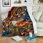 australia-aboriginal-inspired-blanket-aboriginal-inspired-frill-necked-lizard-dreaming