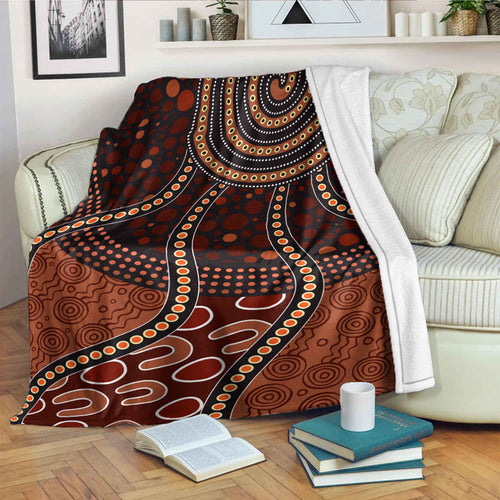 australia-aboriginal-inspired-blanket-aboriginal-midnight-dreamtime