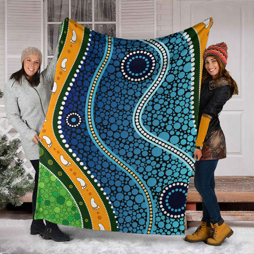 australia-aboriginal-inspired-blanket-aboriginal-style-of-background-depicting-nature