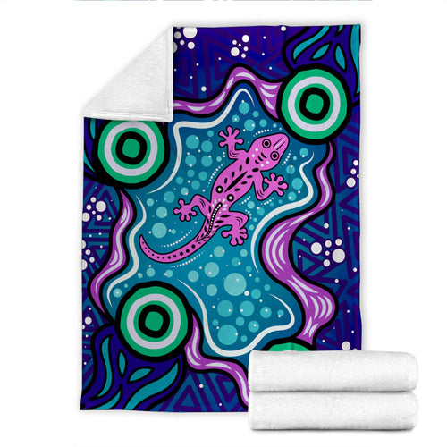 australia-aboriginal-inspired-blanket-aboriginal-style-of-background-with-lizard