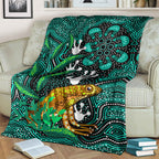 australia-aboriginal-inspired-blanket-dreaming-indigenous-frog