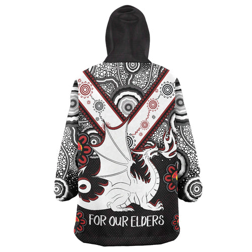 australia-illawarra-and-st-george-naidoc-wearable-blanket-hoodie-custom-for-our-elders-boomerangs-wearable-blanket-hoodie