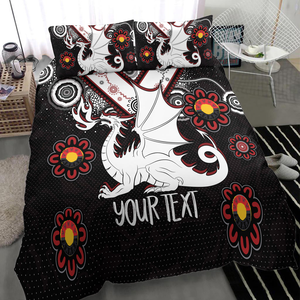 australia-illawarra-and-st-george-naidoc-bedding-set-custom-for-our-elders-boomerangs-bedding-set