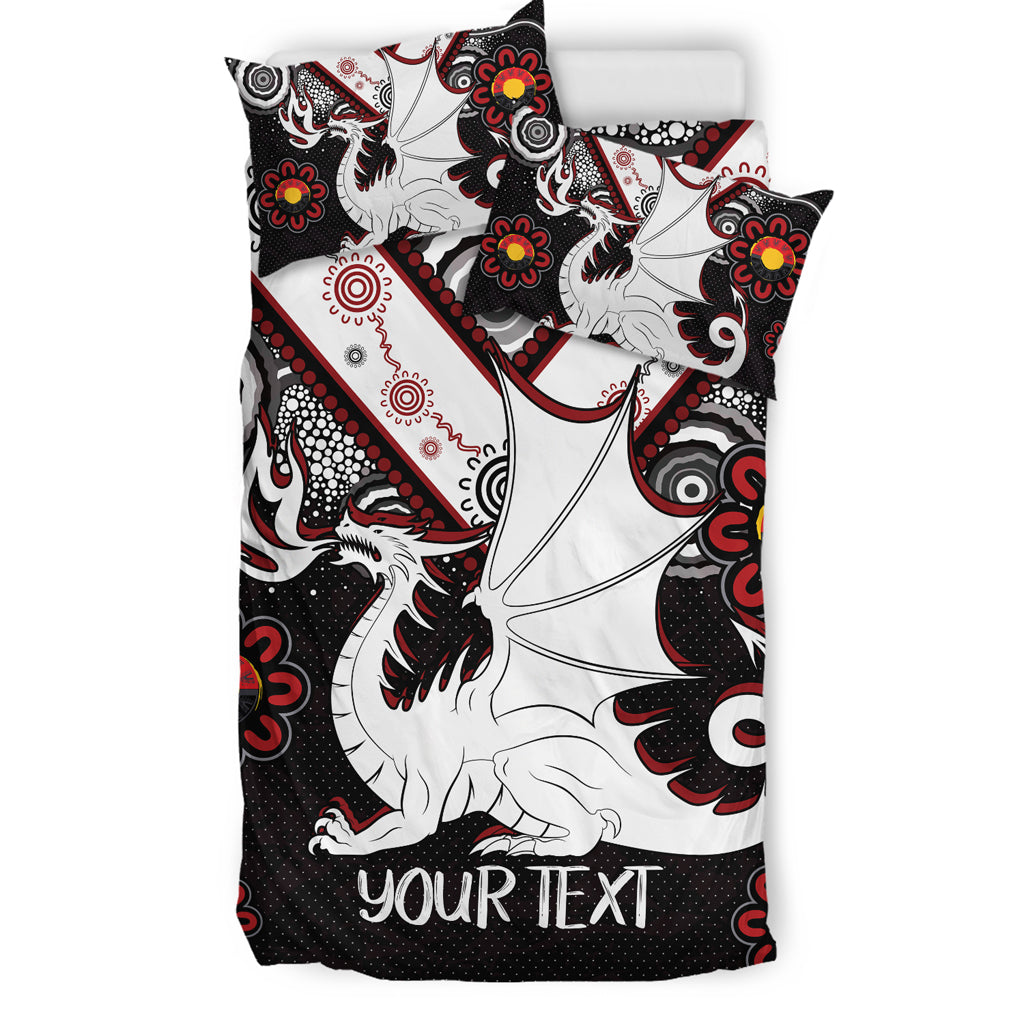 australia-illawarra-and-st-george-naidoc-bedding-set-custom-for-our-elders-boomerangs-bedding-set