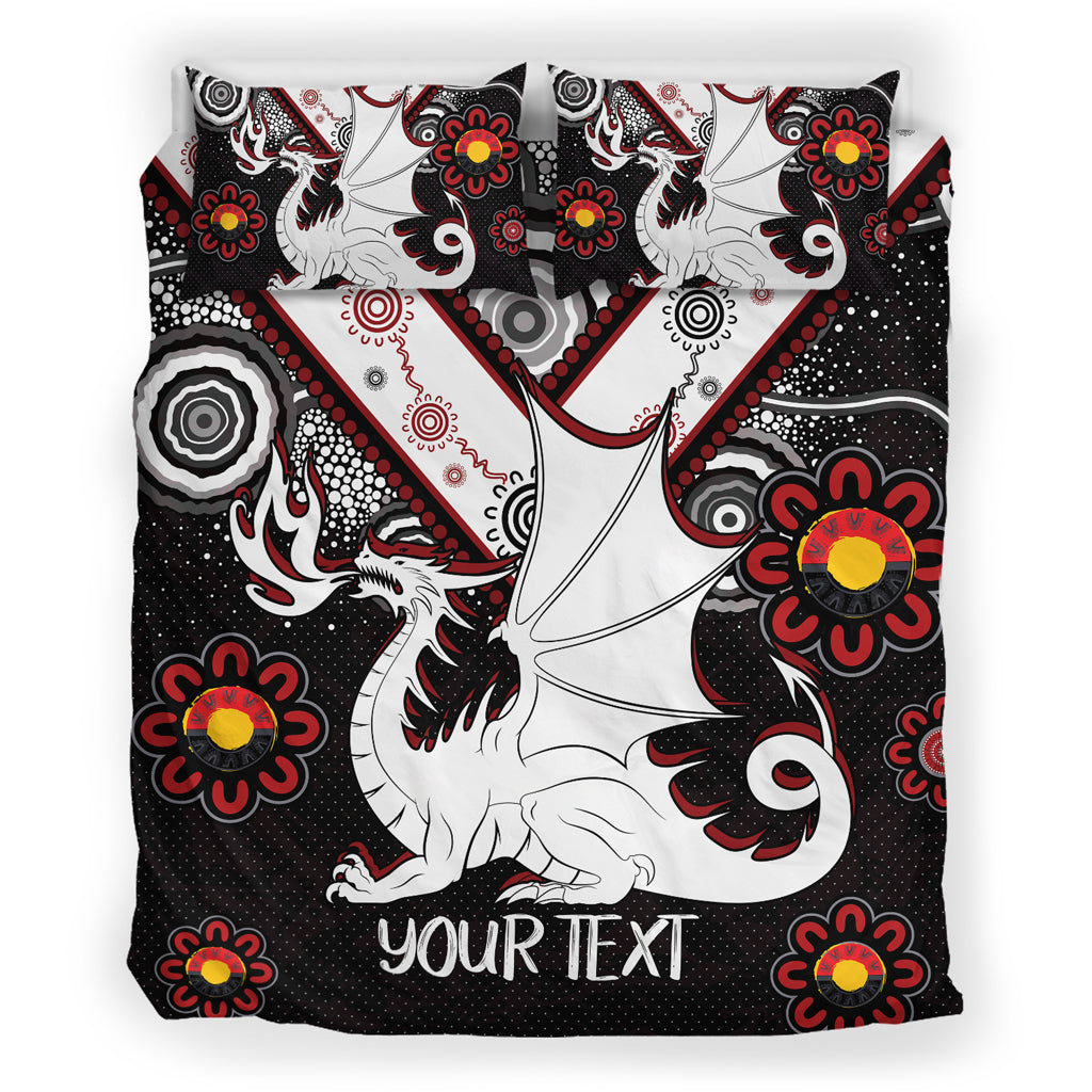 australia-illawarra-and-st-george-naidoc-bedding-set-custom-for-our-elders-boomerangs-bedding-set