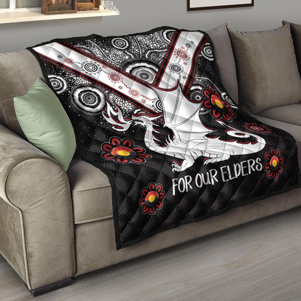 australia-illawarra-and-st-george-naidoc-quilt-custom-for-our-elders-boomerangs-quilt