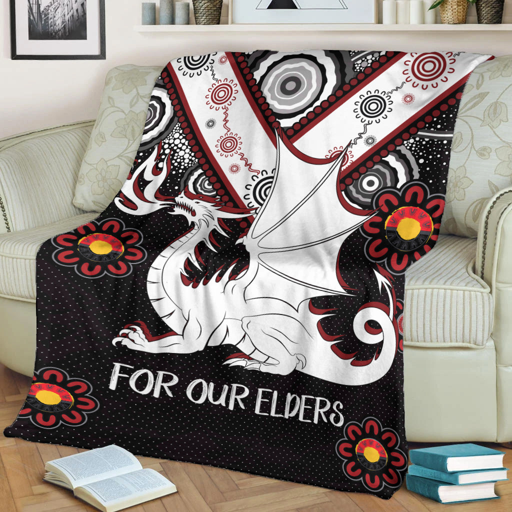 australia-illawarra-and-st-george-naidoc-blanket-custom-for-our-elders-boomerangs-blanket