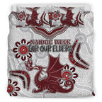 australia-illawarra-and-st-george-naidoc-bedding-set-custom-for-our-elders-boomerangs-white-bedding-set