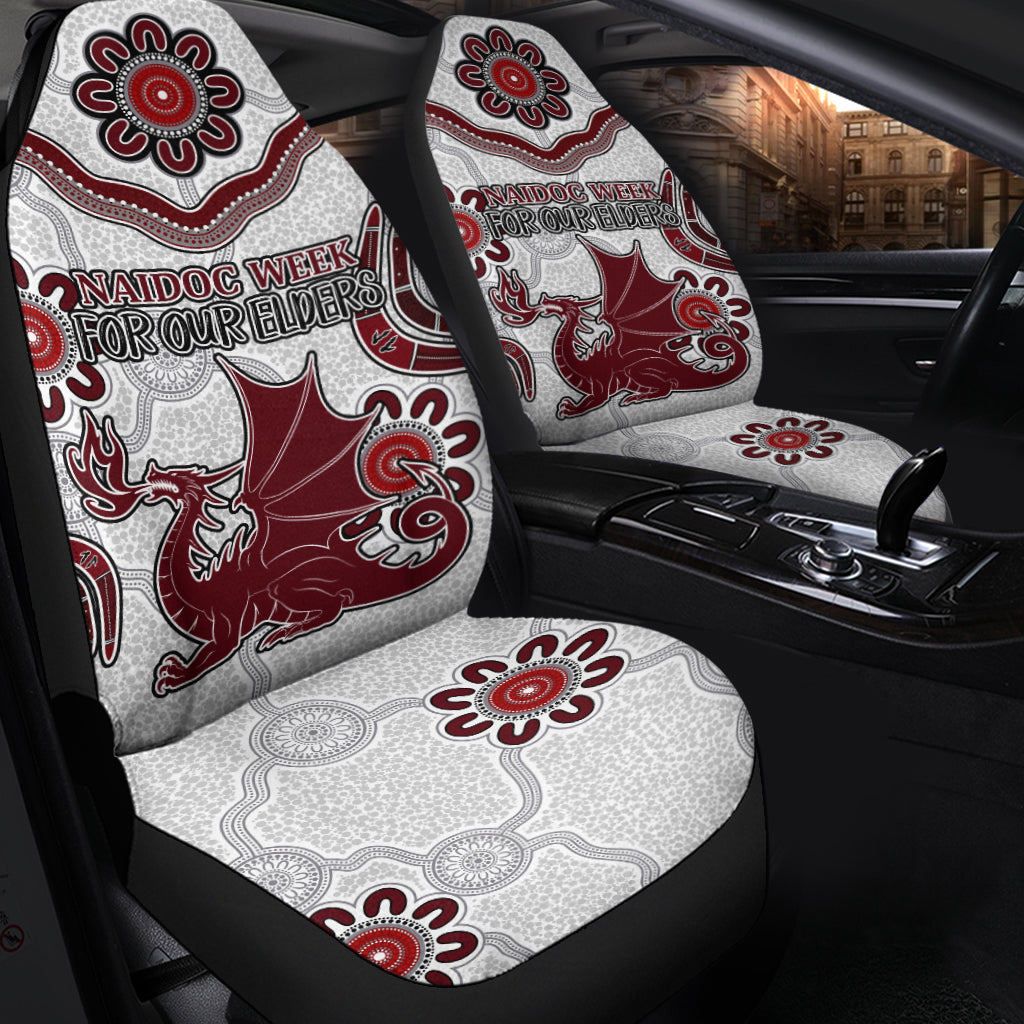 australia-illawarra-and-st-george-naidoc-car-seat-covers-custom-for-our-elders-boomerangs-white-car-seat-covers