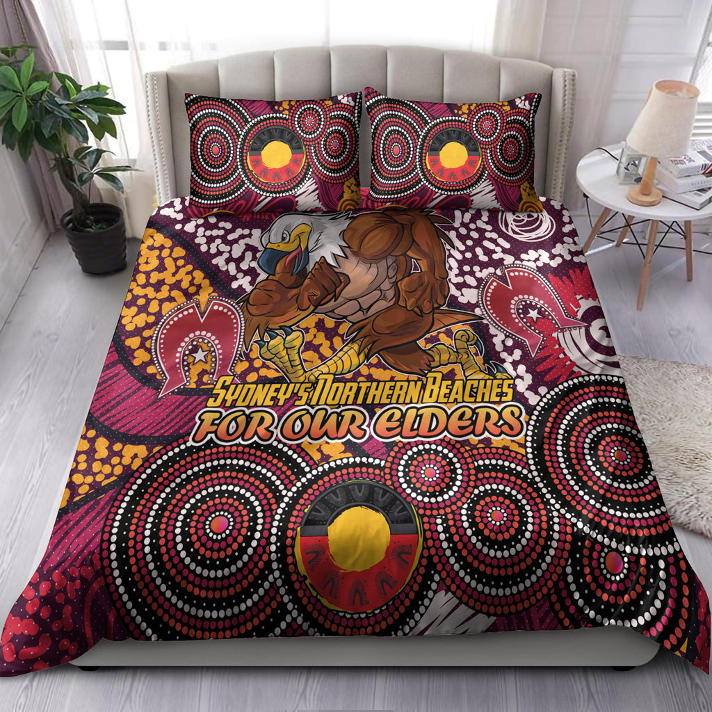 australia-manly-naidoc-bedding-set-custom-for-our-elders-bedding-set