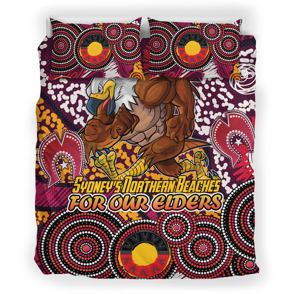 australia-manly-naidoc-bedding-set-custom-for-our-elders-bedding-set