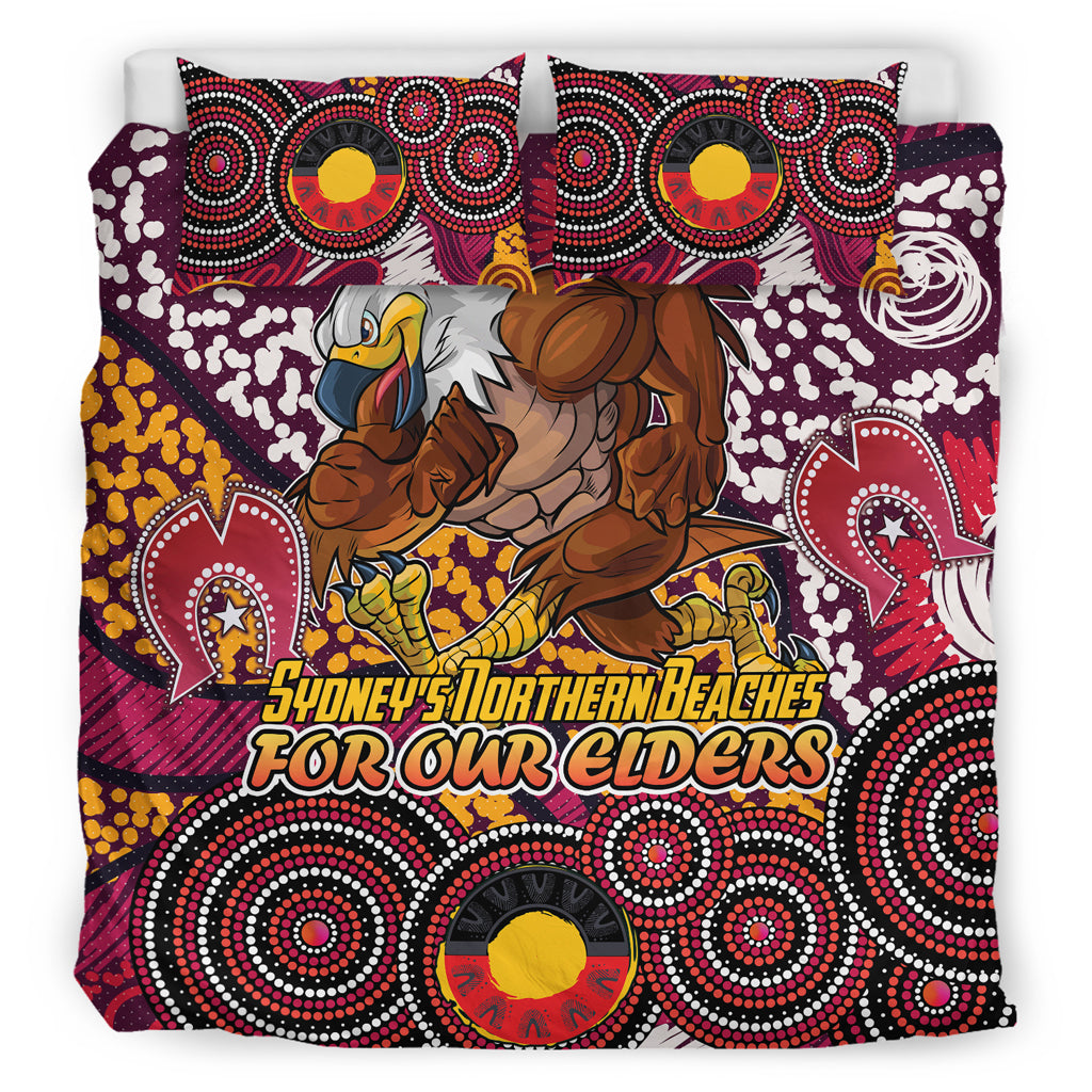 australia-manly-naidoc-bedding-set-custom-for-our-elders-bedding-set