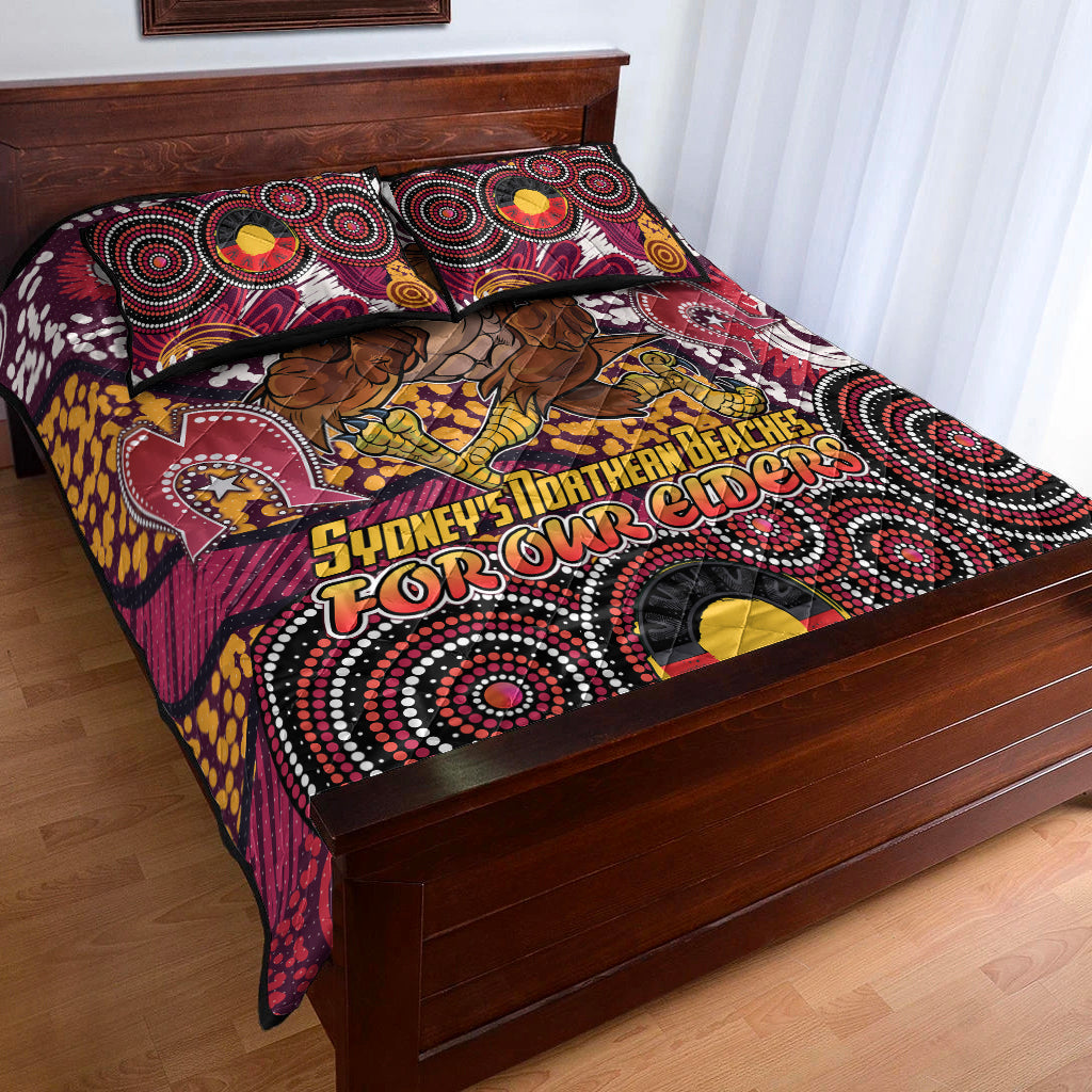 australia-manly-naidoc-quilt-bed-set-custom-for-our-elders-quilt-bed-set