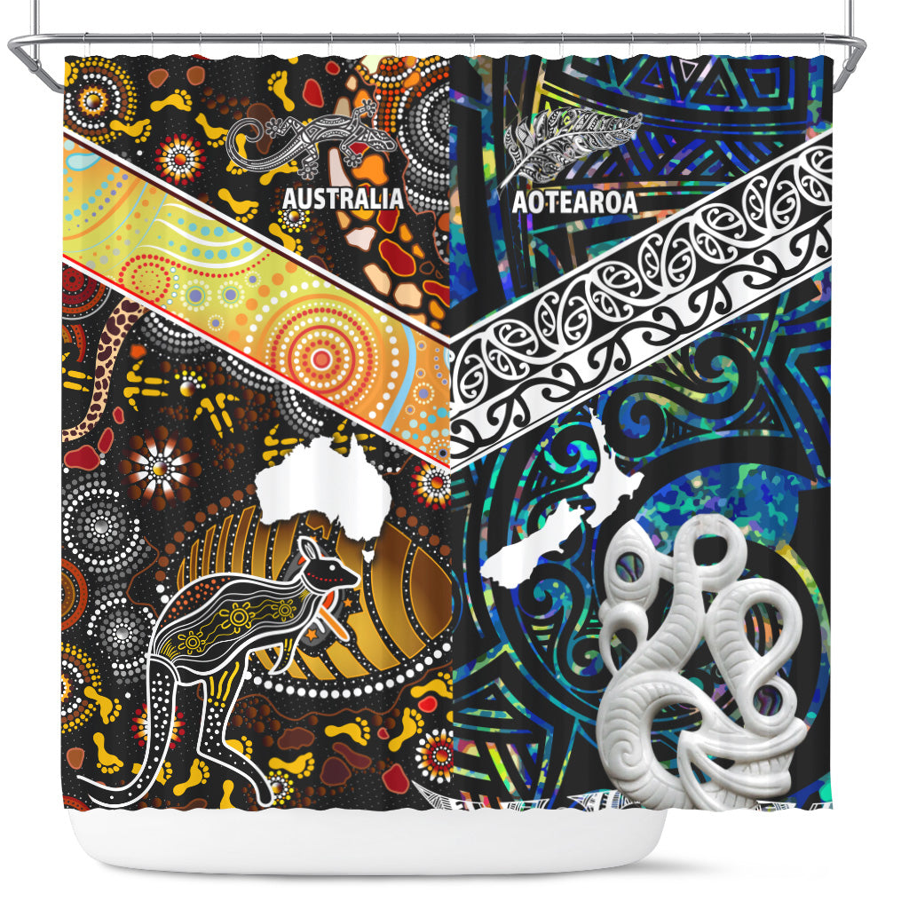 australia-aboriginal-inspired-shower-curtain-aotearoa-and-australia-indigenous-culture