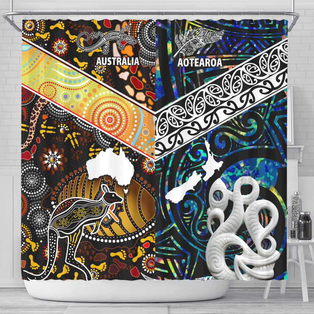 australia-aboriginal-inspired-shower-curtain-aotearoa-and-australia-indigenous-culture