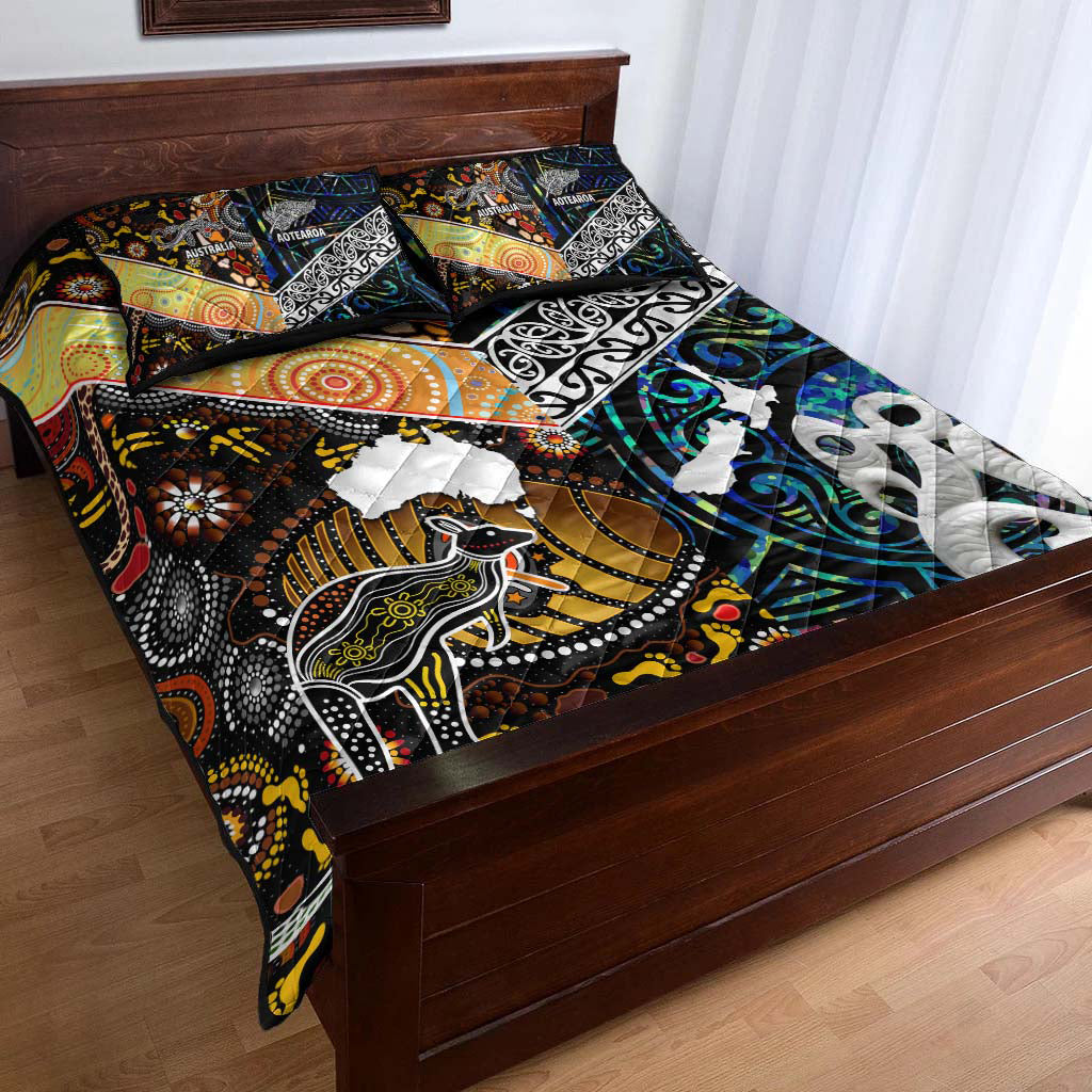 australia-aboriginal-inspired-quilt-bed-set-aotearoa-and-australia-indigenous-culture