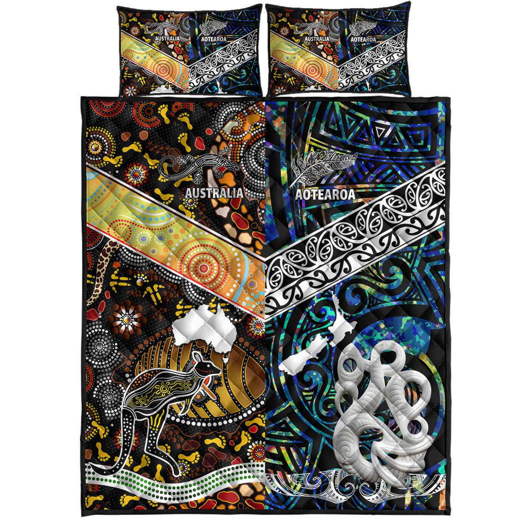 australia-aboriginal-inspired-quilt-bed-set-aotearoa-and-australia-indigenous-culture