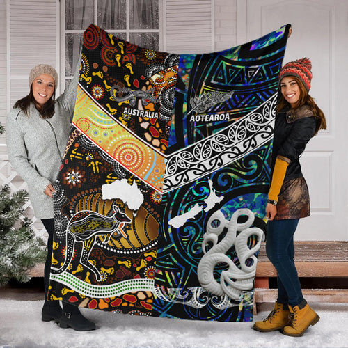 australia-aboriginal-inspired-blanket-aotearoa-and-australia-indigenous-culture