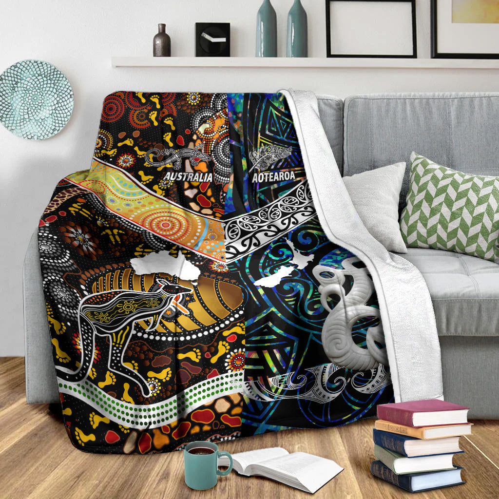 australia-aboriginal-inspired-blanket-aotearoa-and-australia-indigenous-culture