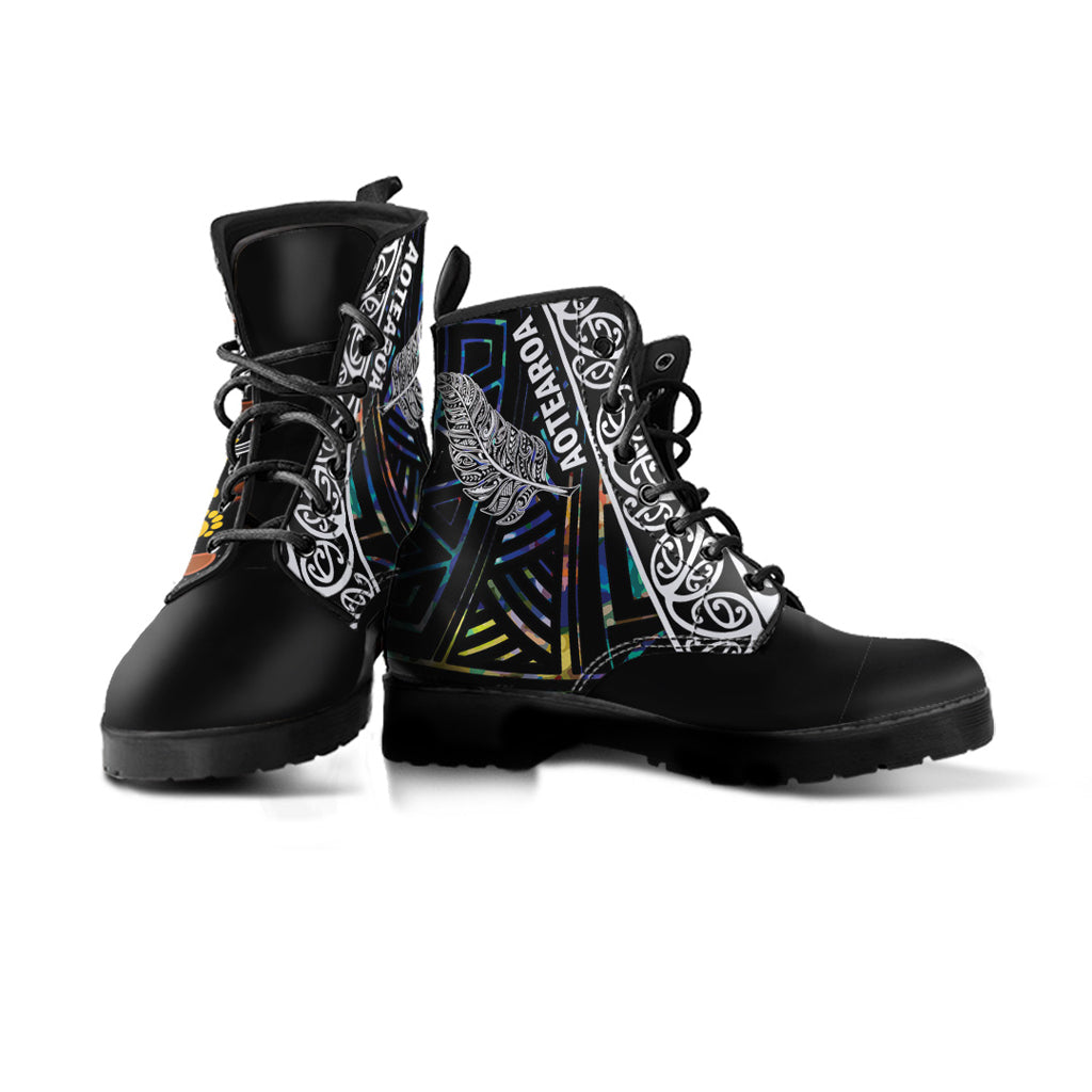 australia-aboriginal-inspired-leather-boots-aotearoa-and-australia-indigenous-culture
