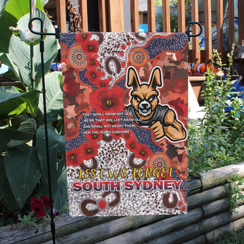 australia-south-sydney-anzac-flag-custom-anzac-souths-with-aboriginal-inspired-poppy-flowers-flag