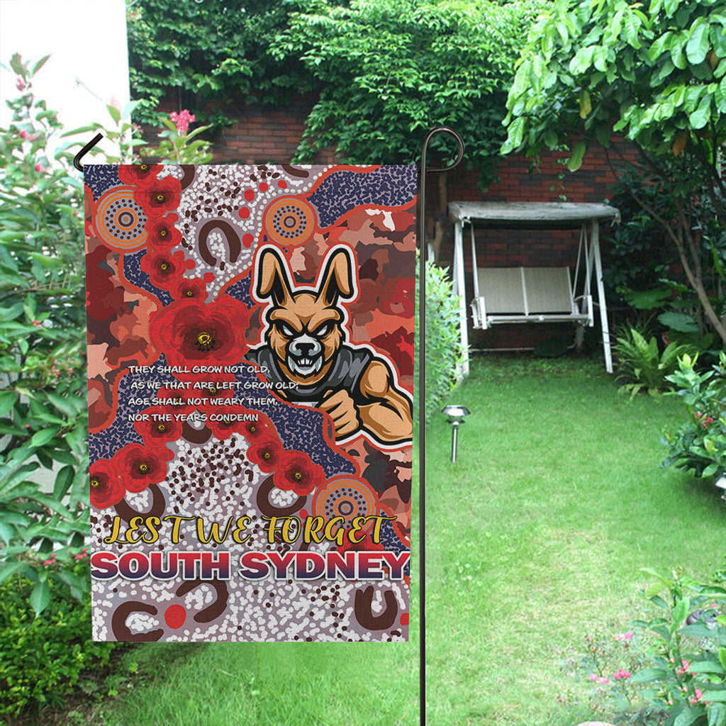 australia-south-sydney-anzac-flag-custom-anzac-souths-with-aboriginal-inspired-poppy-flowers-flag