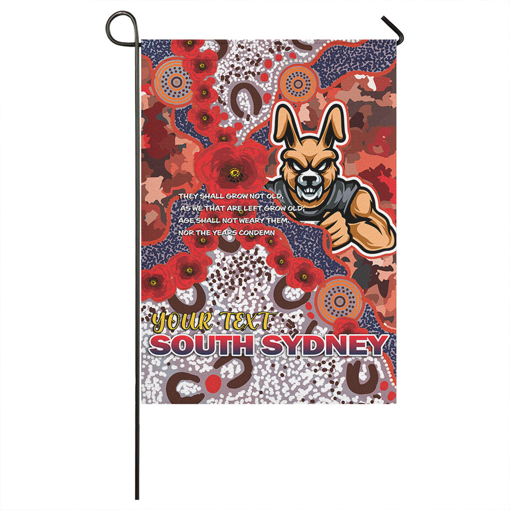 australia-south-sydney-anzac-flag-custom-anzac-souths-with-aboriginal-inspired-poppy-flowers-flag