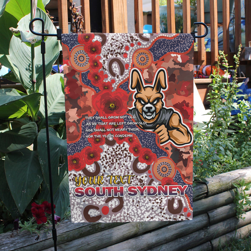 australia-south-sydney-anzac-flag-custom-anzac-souths-with-aboriginal-inspired-poppy-flowers-flag