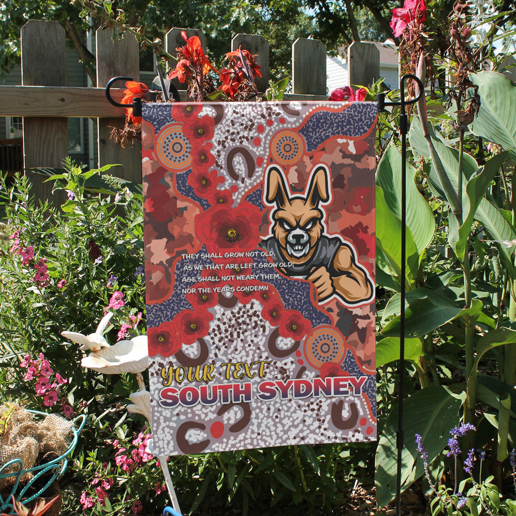 australia-south-sydney-anzac-flag-custom-anzac-souths-with-aboriginal-inspired-poppy-flowers-flag
