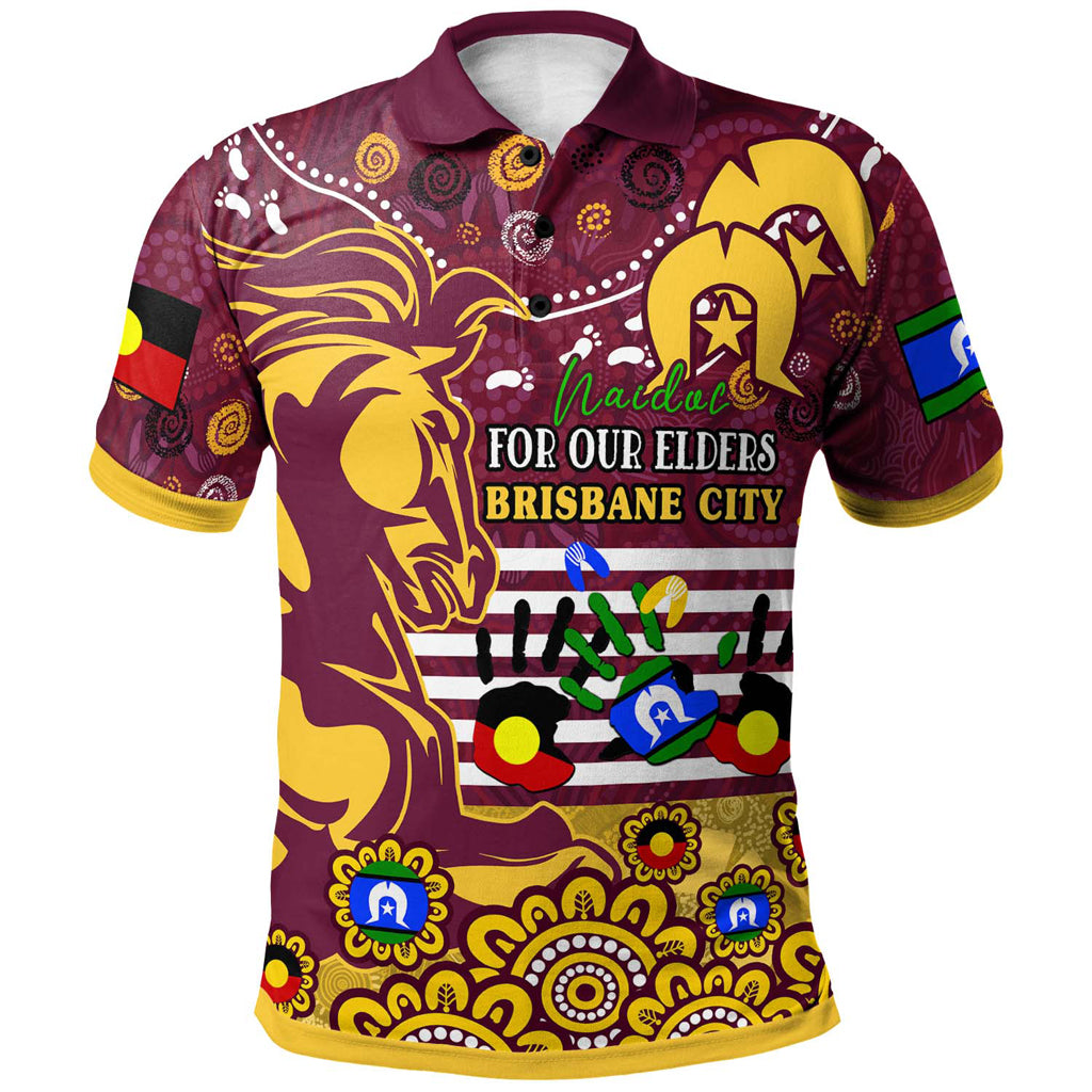 australia-brisbane-city-naidoc-week-custom-polo-shirt-for-our-elders-brisbane-city-aboriginal-inspired-polo-shirt