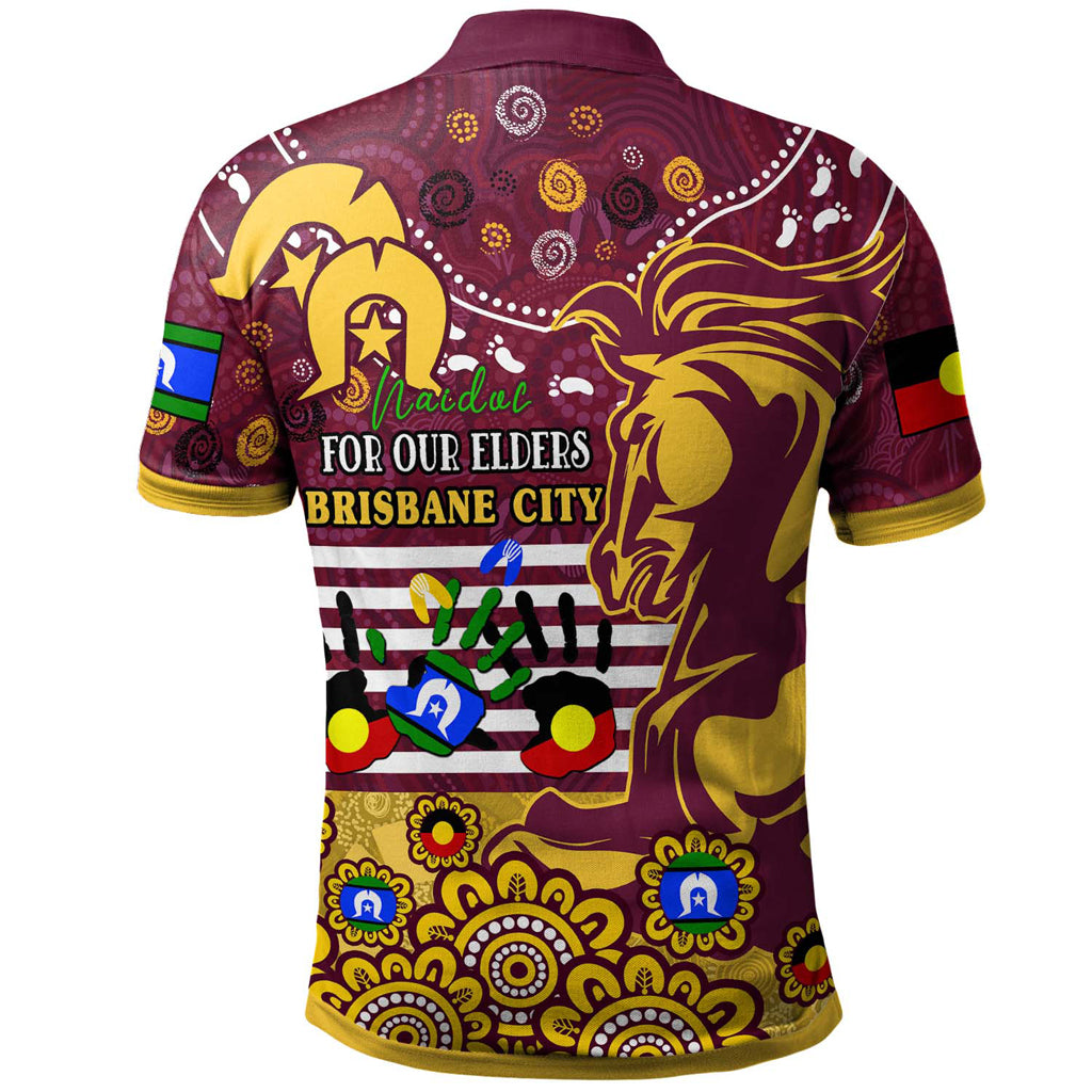 australia-brisbane-city-naidoc-week-custom-polo-shirt-for-our-elders-brisbane-city-aboriginal-inspired-polo-shirt