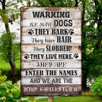 australia-metal-sign-warning-dogs-live-here