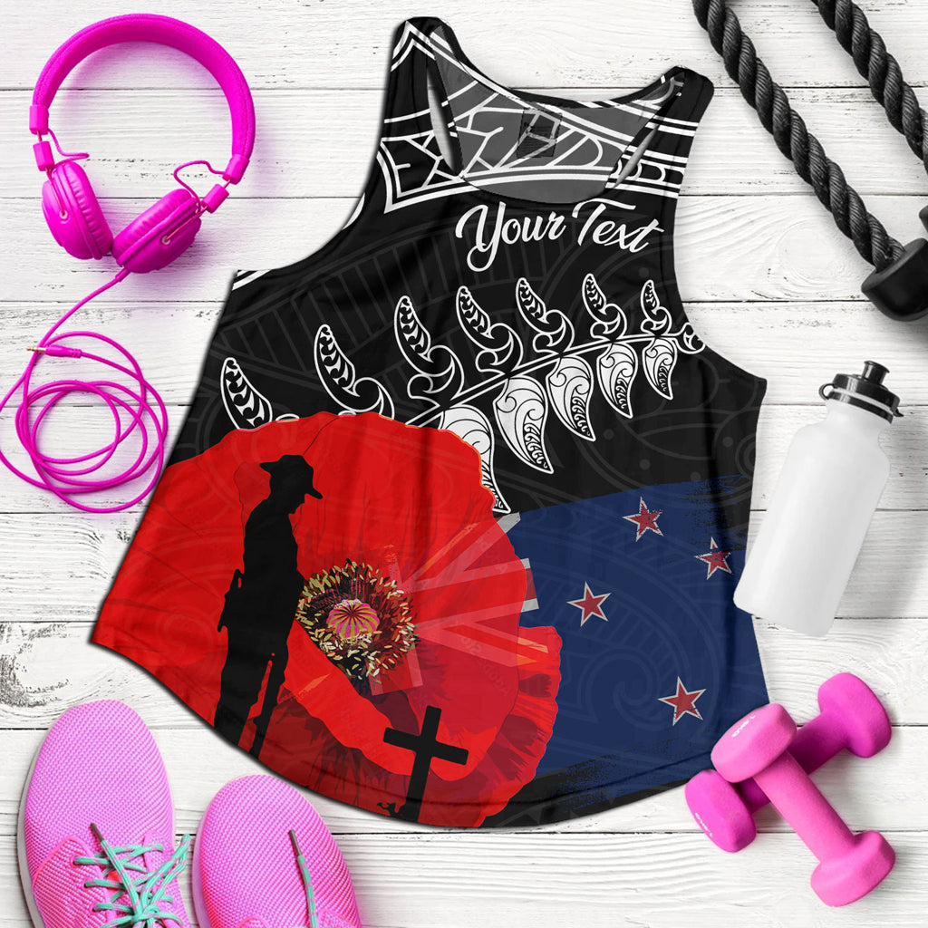 new-zealand-anzac-day-custom-women-racerback-tank-maori-new-zealand-anzac-day-poppies