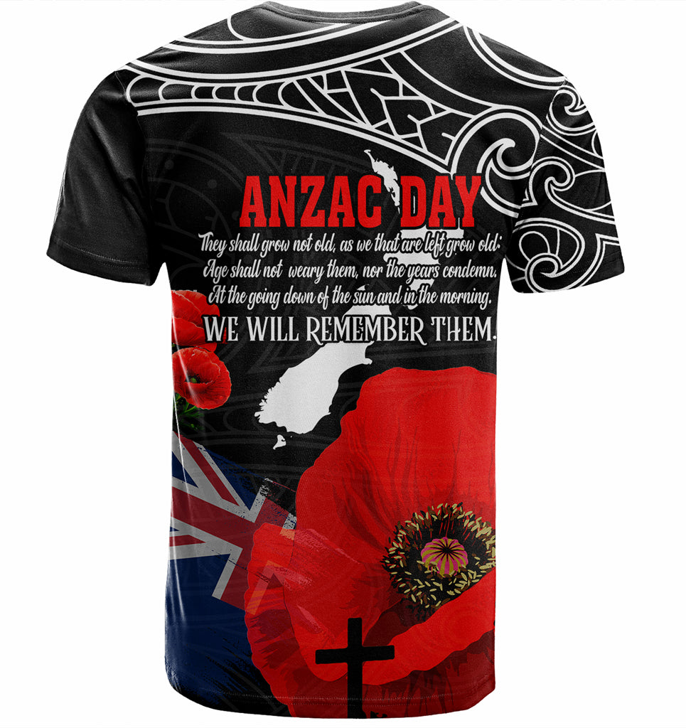 new-zealand-anzac-day-custom-t-shirt-maori-new-zealand-anzac-day-poppies-t-shirt