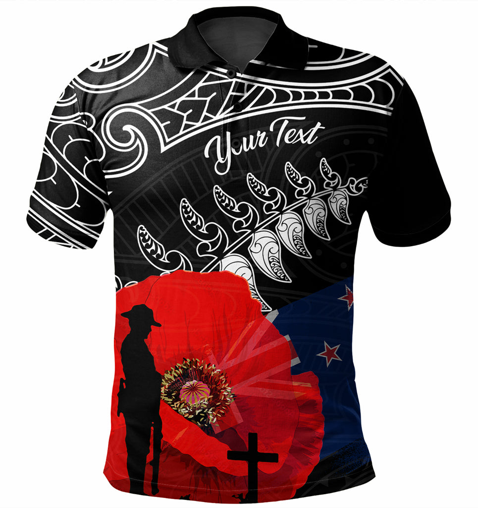 new-zealand-anzac-day-custom-polo-shirt-maori-new-zealand-anzac-day-poppies-polo-shirt