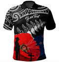 new-zealand-anzac-day-custom-polo-shirt-maori-new-zealand-anzac-day-poppies-polo-shirt