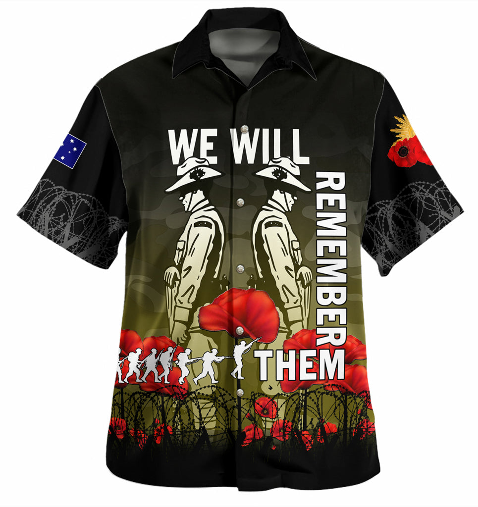 australia-anzac-day-hawaiian-shirt-anzac-day-soldier-we-will-remember-them-shirt-yellow