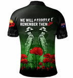 australia-anzac-day-polo-shirt-anzac-day-soldier-we-will-remember-them-polo-shirt-green