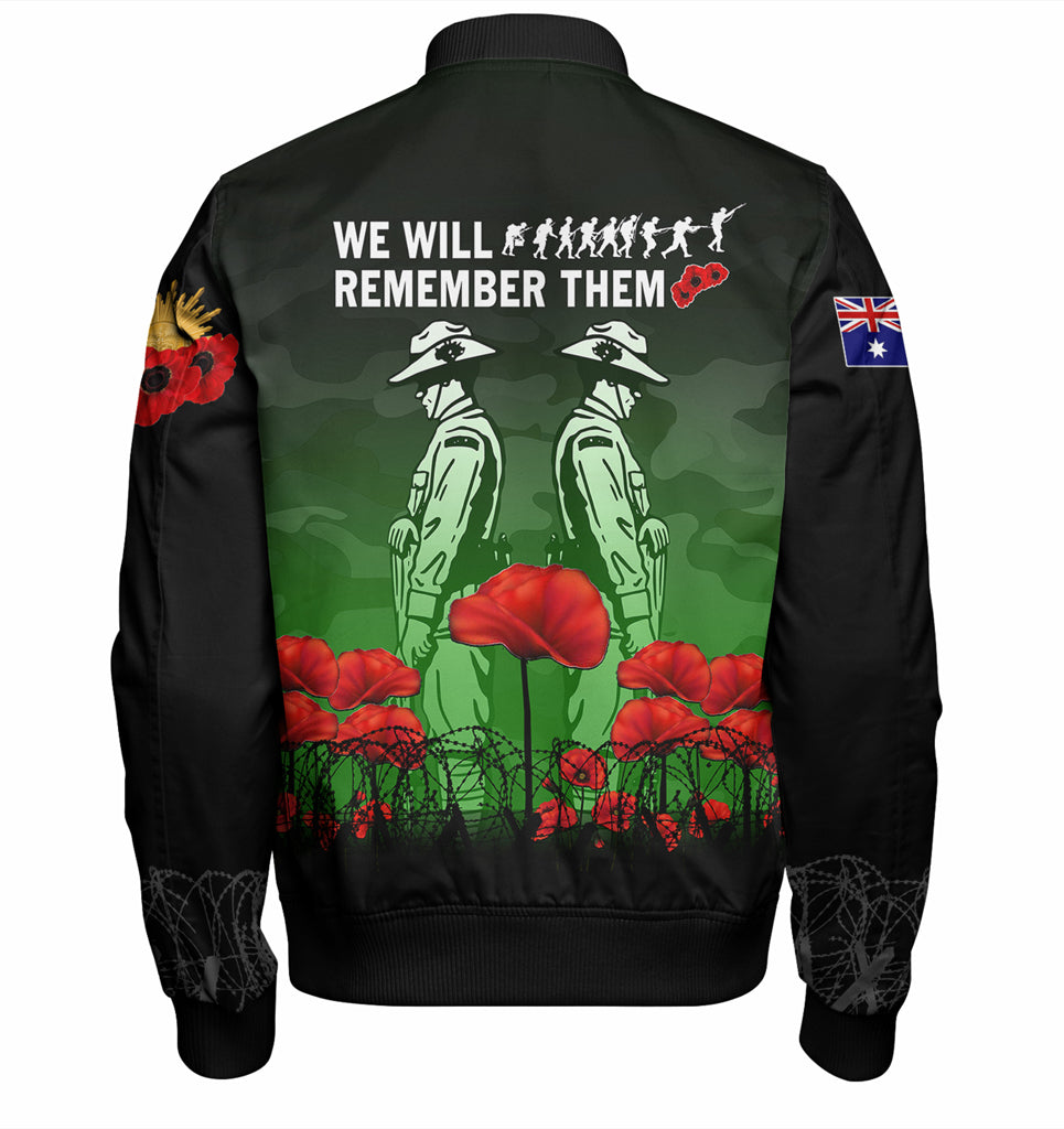 australia-anzac-day-bomber-jacket-anzac-day-soldier-we-will-remember-them-bomber-jacket-green