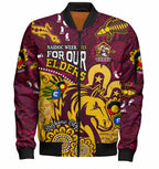 australia-naidoc-week-brisbane-city-bomber-jacket-bronx-for-our-elders-aboriginal-inspired-bomber-jacket-blue